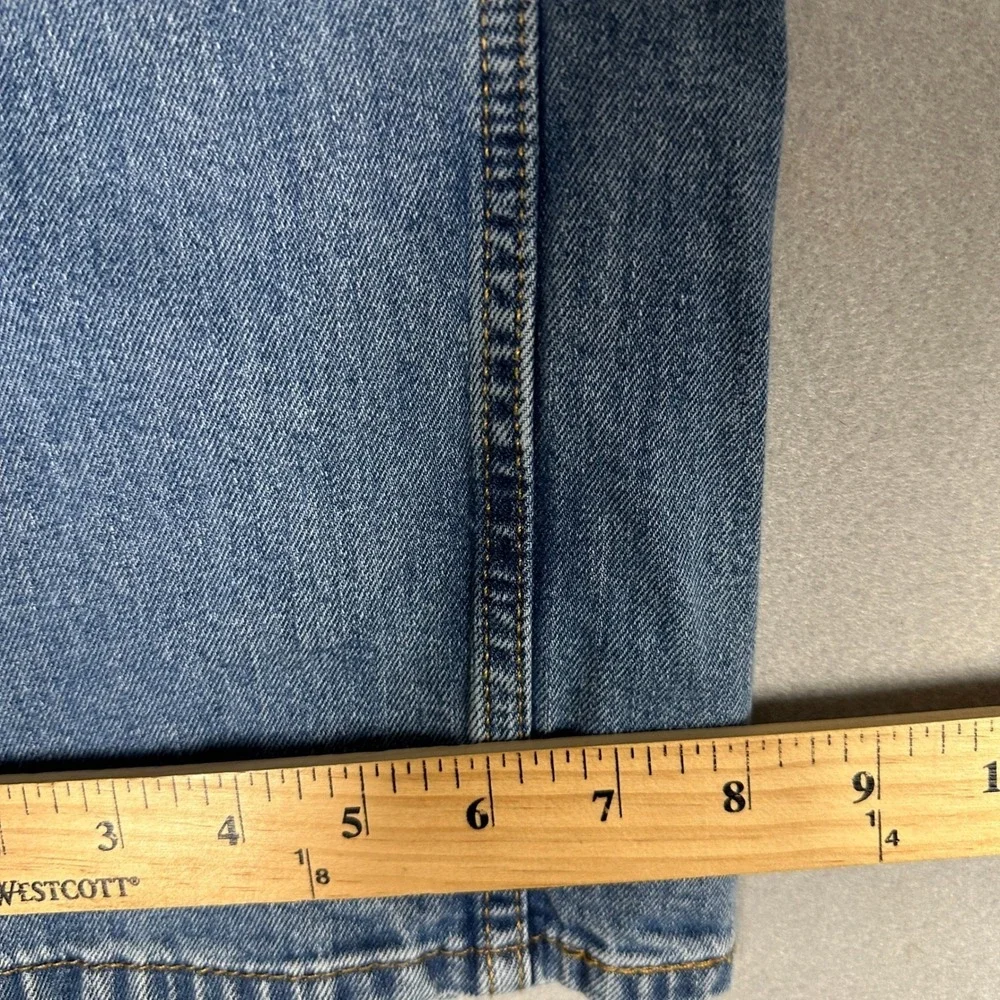 Levis 559 Jeans Mens 38X32 Blue Relaxed Straight Distressed Stretch Denim Pants
